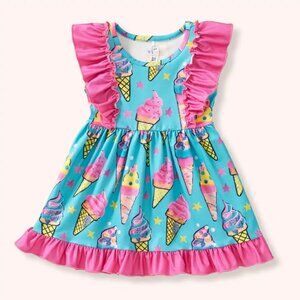 Pete+Lucy Ice Cream Dream Dress NWT Sz 6/6X
